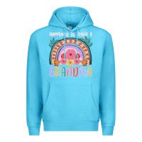 Ocean Blue happiness is being a grandma Premium Hoodie - JahusDesignShop