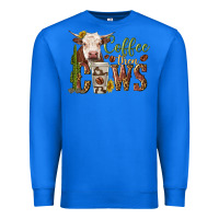 True Royal coffee then cows Premium Sweatshirt - texasbilliewilder
