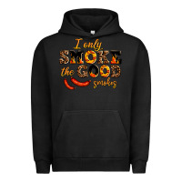 Pigment Black i only smoke the good smokes Urban Hoodie - AdoDesignShop