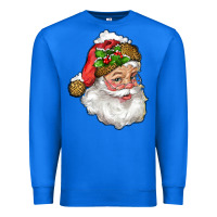 True Royal Santa Claus With Snow Premium Sweatshirt - RanaPortraitStore