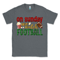 Charcoal Heather on sunday we watch football Classic Tee - BundleAndBundleShop