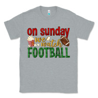 Heather Grey on sunday we watch football Classic Tee - BundleAndBundleShop