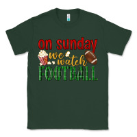 Sports Green on sunday we watch football Classic Tee - BundleAndBundleShop