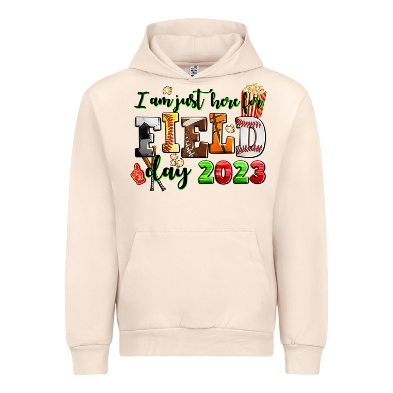 I Am Just Here For Field Day  2023 Urban Hoodie by AdoDesignShop | Teevron