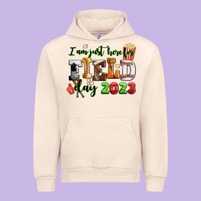 I Am Just Here For Field Day  2023 Urban Hoodie Designed By Adodesignshop
