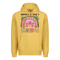 Antique Gold happiness is being a grandma Premium Hoodie - JahusDesignShop