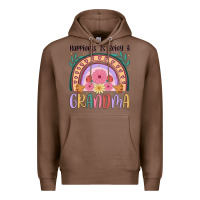 Chestnut happiness is being a grandma Premium Hoodie - JahusDesignShop