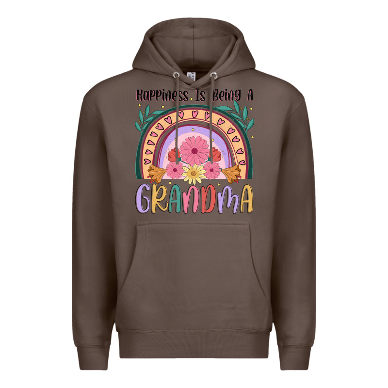 Happiness Is Being A Grandma Premium Hoodie by JahusDesignShop | Teevron