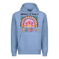 Colony Blue happiness is being a grandma Premium Hoodie - JahusDesignShop