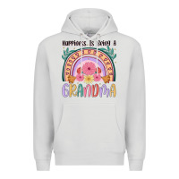 Dove Grey happiness is being a grandma Premium Hoodie - JahusDesignShop
