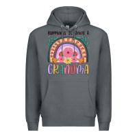 Rock happiness is being a grandma Premium Hoodie - JahusDesignShop