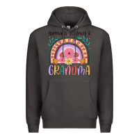 Smoke happiness is being a grandma Premium Hoodie - JahusDesignShop