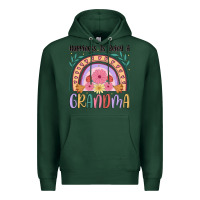 Sports Green happiness is being a grandma Premium Hoodie - JahusDesignShop