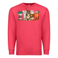 Cardinal collie dog coffee cups Premium Sweatshirt - texasbilliewilder