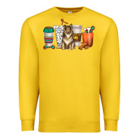 Lemon collie dog coffee cups Premium Sweatshirt - texasbilliewilder