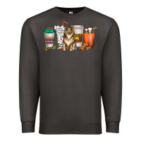 Smoke collie dog coffee cups Premium Sweatshirt - texasbilliewilder