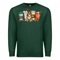 Sports Green collie dog coffee cups Premium Sweatshirt - texasbilliewilder