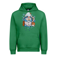 Emerald winter gnome coffee Urban Hoodie - JahusDesignShop