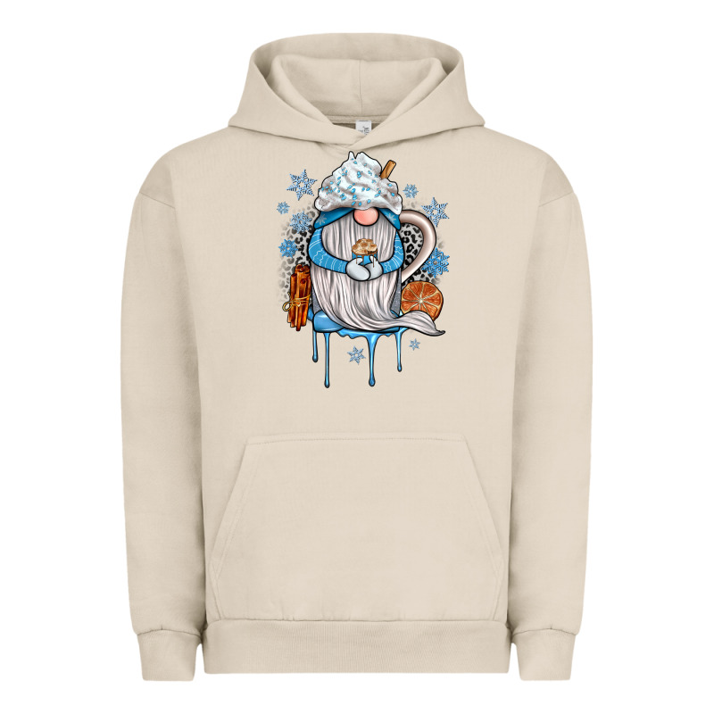 Winter Gnome Coffee Urban Hoodie by JahusDesignShop | Teevron
