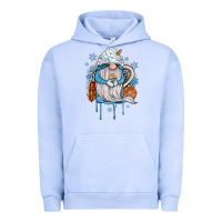 Pigment Grape Ice winter gnome coffee Urban Hoodie - JahusDesignShop