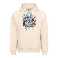 Sandshell winter gnome coffee Urban Hoodie - JahusDesignShop