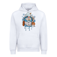 White winter gnome coffee Urban Hoodie - JahusDesignShop