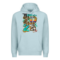 Blue Mist 2024 graduate leopard Premium Hoodie - AdoDesignShop