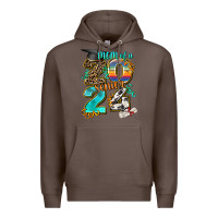 Coffee 2024 graduate leopard Premium Hoodie - AdoDesignShop