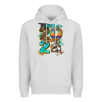 Dove Grey 2024 graduate leopard Premium Hoodie - AdoDesignShop
