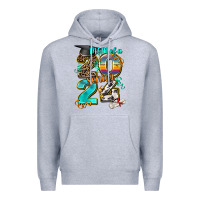 Heather Grey 2024 graduate leopard Premium Hoodie - AdoDesignShop