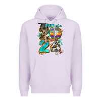 Lilac 2024 graduate leopard Premium Hoodie - AdoDesignShop