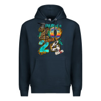 Navy 2024 graduate leopard Premium Hoodie - AdoDesignShop