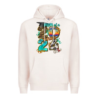 Pale Pink 2024 graduate leopard Premium Hoodie - AdoDesignShop