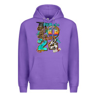 Purple 2024 graduate leopard Premium Hoodie - AdoDesignShop