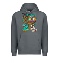 Rock 2024 graduate leopard Premium Hoodie - AdoDesignShop