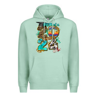 Seafoam 2024 graduate leopard Premium Hoodie - AdoDesignShop