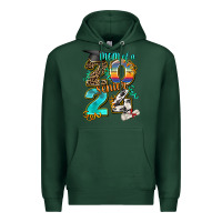 Sports Green 2024 graduate leopard Premium Hoodie - AdoDesignShop