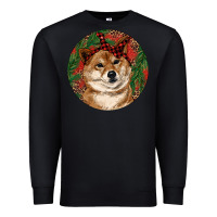 Black Shiba Inu Christmas Premium Sweatshirt - RanaPortraitStore