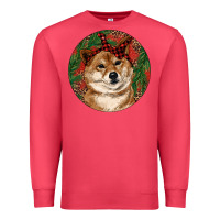 Cardinal Shiba Inu Christmas Premium Sweatshirt - RanaPortraitStore