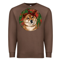 Chestnut Shiba Inu Christmas Premium Sweatshirt - RanaPortraitStore