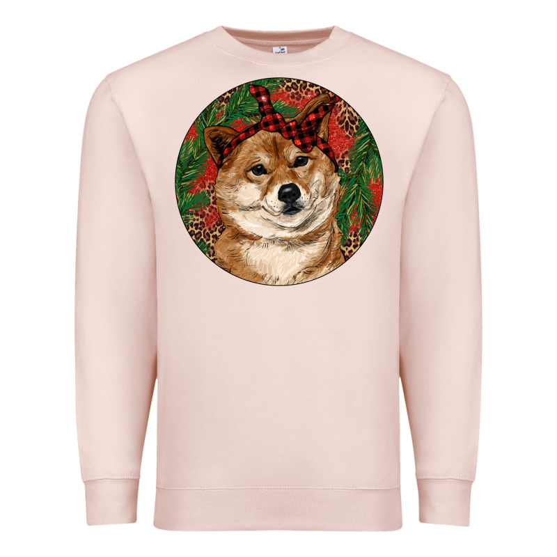 Shiba Inu Christmas Premium Sweatshirt by RanaPortraitStore | Teevron
