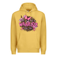 Antique Gold this is what a warrior looks like Premium Hoodie - AdoDesignShop