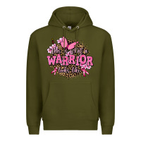 Army Green this is what a warrior looks like Premium Hoodie - AdoDesignShop