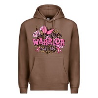 Chestnut this is what a warrior looks like Premium Hoodie - AdoDesignShop