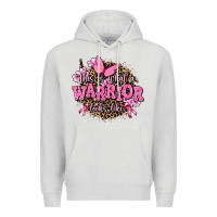 Dove Grey this is what a warrior looks like Premium Hoodie - AdoDesignShop