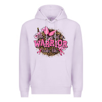 Lilac this is what a warrior looks like Premium Hoodie - AdoDesignShop