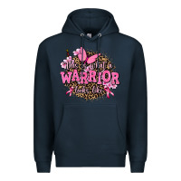 Navy this is what a warrior looks like Premium Hoodie - AdoDesignShop