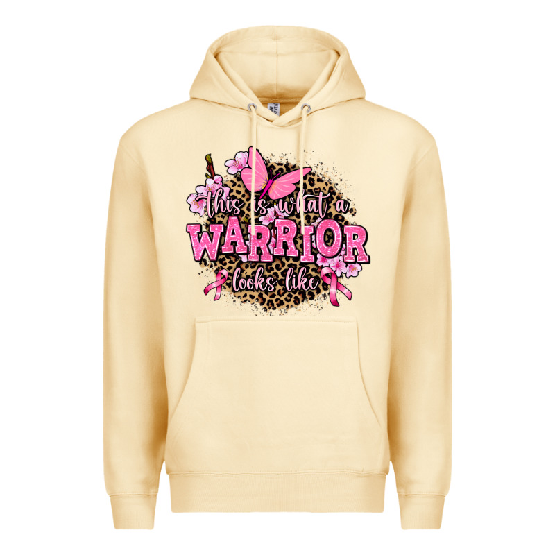 This Is What A Warrior Looks Like Premium Hoodie by AdoDesignShop | Teevron