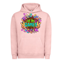 Pigment Salmon field day let the games begin Urban Hoodie - AdoDesignShop