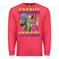 Cardinal cosmic cowgirl Premium Sweatshirt - texasbilliewilder